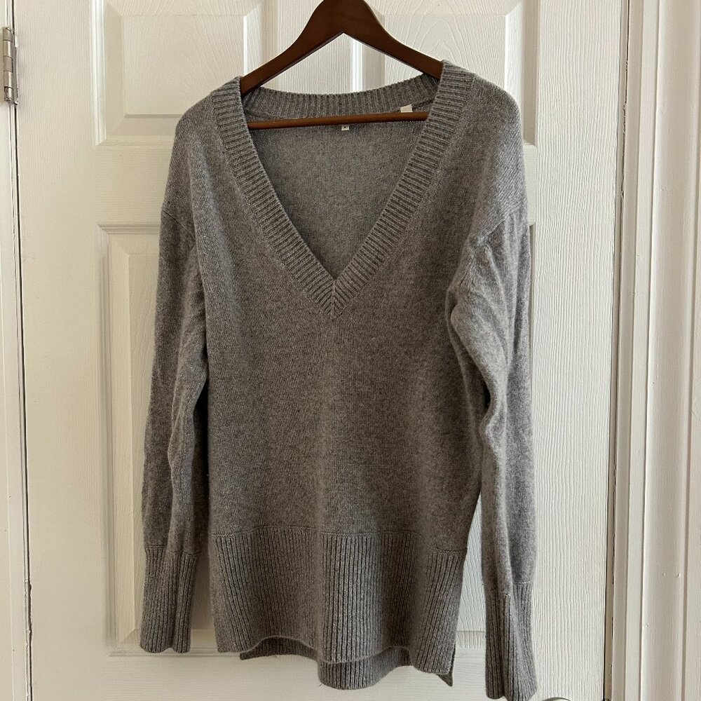 Vince 100% Cashmere Tunic Sweater
